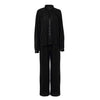 Pleated Wide Leg Pants Women Casual Loose Trousers Office Long Pants-Wear To Work Sets-Arimonz-Black Suit-S-Arimonz