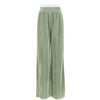 Pleated Wide Leg Pants Women Casual Loose Trousers Office Long Pants-Wear To Work Sets-Arimonz-Green Pants-S-Arimonz