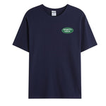 Pocket Printed T-shirt Cotton Loose Short Sleeve Top Casual Tees-Tee-Arimonz-Navy-XS-Arimonz