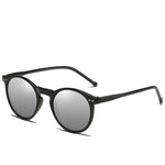 Polarized Sunglasses Men Women Retro Round Vintage Sunglasses-Sunglasses-Arimonz-Black Silver-Arimonz