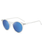 Polarized Sunglasses Men Women Retro Round Vintage Sunglasses-Sunglasses-Arimonz-Transparent Blue-Arimonz