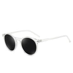 Polarized Sunglasses Men Women Retro Round Vintage Sunglasses-Sunglasses-Arimonz-Transparent Gray-Arimonz