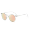 Polarized Sunglasses Men Women Retro Round Vintage Sunglasses-Sunglasses-Arimonz-Transparent Pink-Arimonz