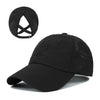 Ponytail Baseball Caps Women Criss Cross Messy Bun Snapback Hat-Women's Caps-Arimonz-Arimonz