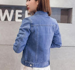 Popular Girl Denim Jacket-Jean Jackets-Arimonz-Arimonz