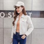 Popular Girl Denim Jacket-Jean Jackets-Arimonz-Arimonz