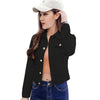 Popular Girl Denim Jacket-Jean Jackets-Arimonz-Black-S-Arimonz