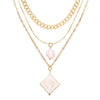 Portrait Multi Layer Pearl Necklace-Necklaces-Arimonz-1-Arimonz