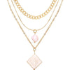 Portrait Multi Layer Pearl Necklace-Necklaces-Arimonz-14-Arimonz