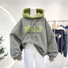 Pullovers - Patchwork Oversize Sweatshirt Casual Loose Thick Long Sleeve Hoodies
