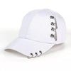 Punk Style Baseball Cap-Hats-Arimonz-White-Arimonz