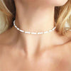 Rainbow Colored Beaded Choker Fashionable Necklace-Necklaces-Arimonz-9-Arimonz
