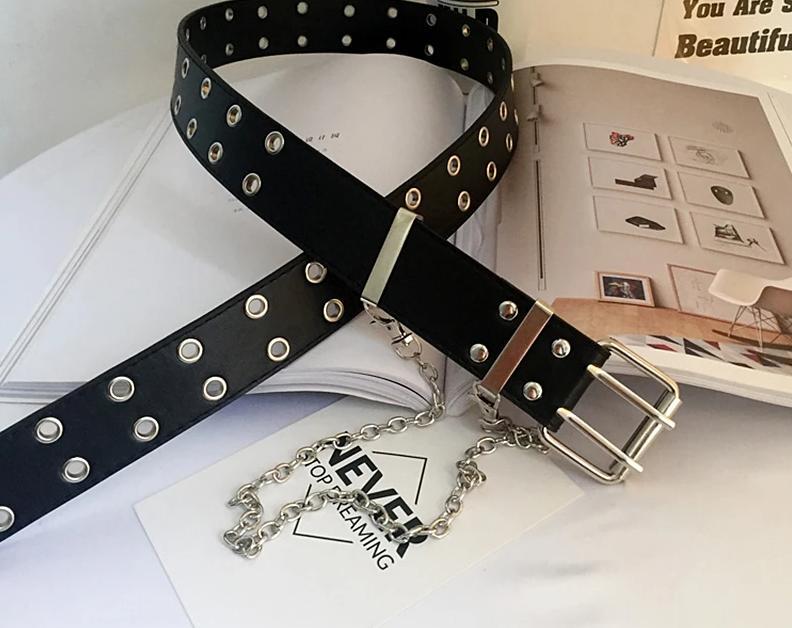 Ramone Punk Style Pin Buckle Belt-Belts-Arimonz-Arimonz