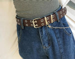Ramone Punk Style Pin Buckle Belt-Belts-Arimonz-Arimonz