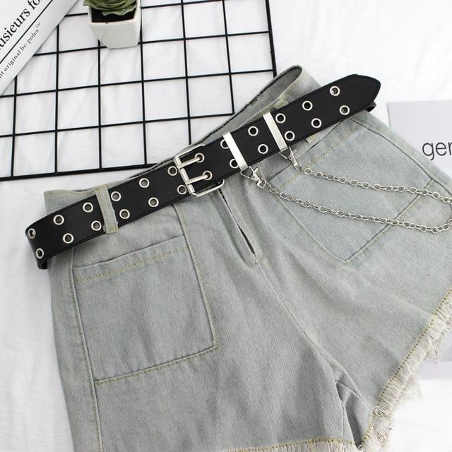 Ramone Punk Style Pin Buckle Belt-Belts-Arimonz-Arimonz