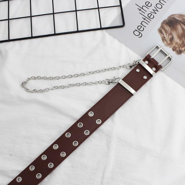 Ramone Punk Style Pin Buckle Belt-Belts-Arimonz-Arimonz