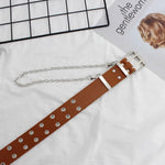 Ramone Punk Style Pin Buckle Belt-Belts-Arimonz-Arimonz