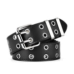 Ramone Punk Style Pin Buckle Belt-Belts-Arimonz-Black-Without Chain-Arimonz