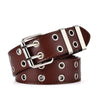 Ramone Punk Style Pin Buckle Belt-Belts-Arimonz-Coffee-Without Chain-Arimonz