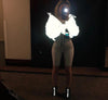 Reflective Cropped Jacket-Bomber Coats-Arimonz-Arimonz