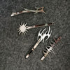 Reflective Hair Clips For Women Geometric Hair Accessories Jewelry-Hair Accessories-Arimonz-Arimonz