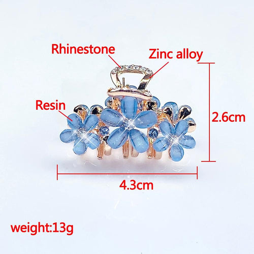 Resin Flower Hair Claw-Hair Accessories-Arimonz-Arimonz
