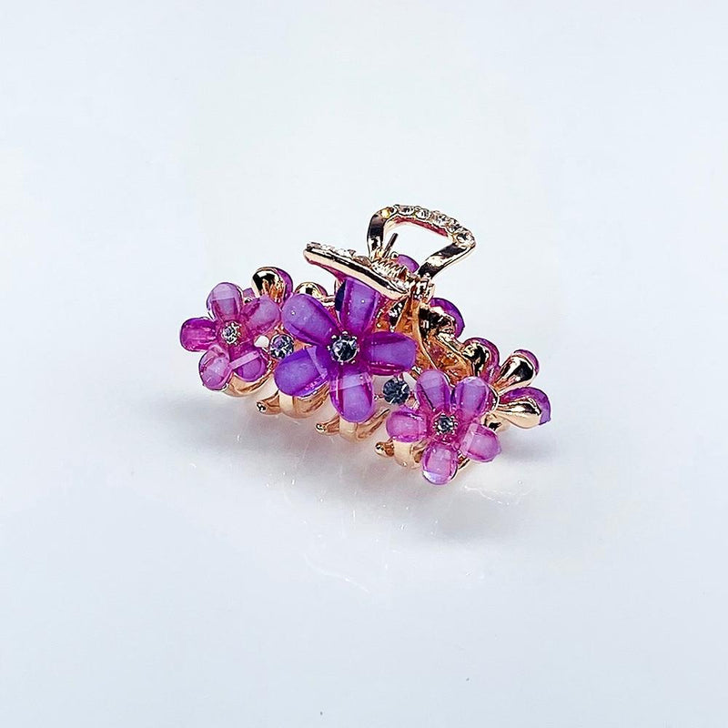 Resin Flower Hair Claw-Hair Accessories-Arimonz-Arimonz