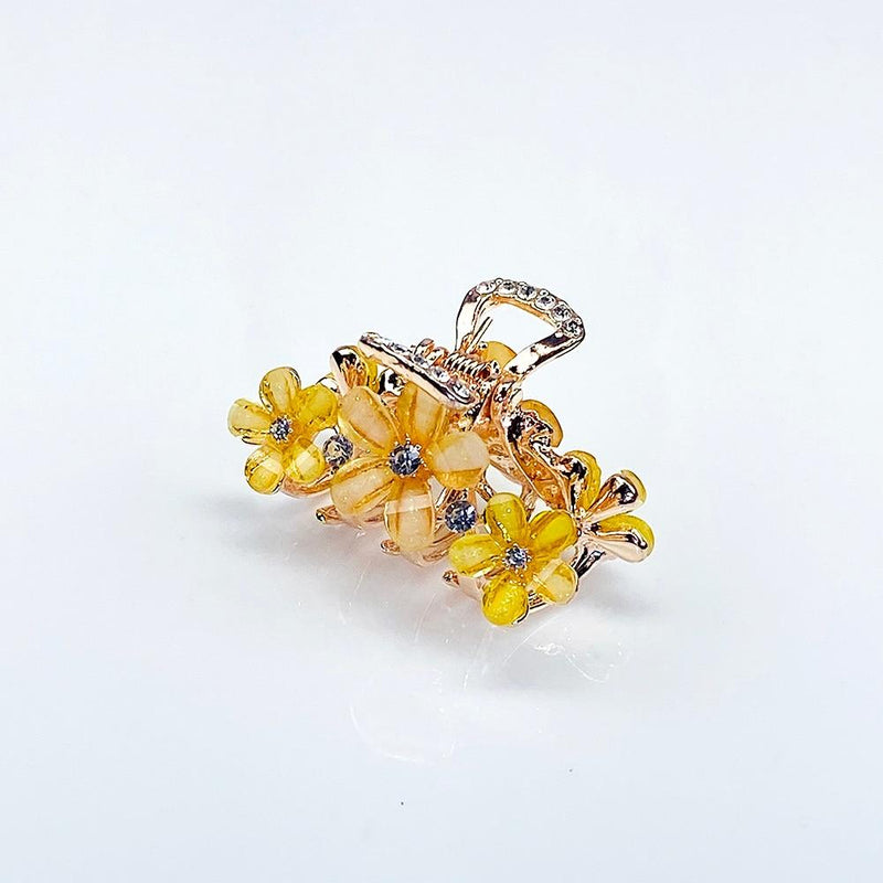 Resin Flower Hair Claw-Hair Accessories-Arimonz-Arimonz