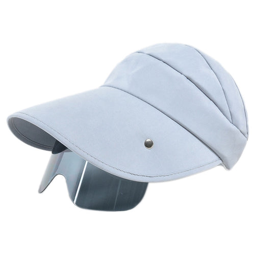 Retractable Drawstring Visor Female Summer Sun Hats Outdoor Cap-Women's Caps-Arimonz-Arimonz