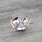Retro Antique Adjustable Women Ring Fashionable Trendy Ring-Rings-Arimonz-Water Red-Arimonz