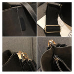 Retro Bucket Handbag-Handbags-Arimonz-Arimonz