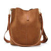 Retro Bucket Handbag-Handbags-Arimonz-Brown-Arimonz