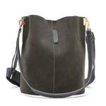 Retro Bucket Handbag-Handbags-Arimonz-Gray-Arimonz