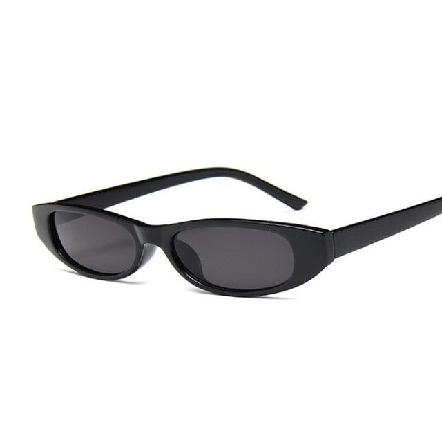 Retro Cat Eye Sunglasses Women Vintage Lady Sun Glasses Black Frame-Sunglasses-Arimonz-Black Gray-Arimonz