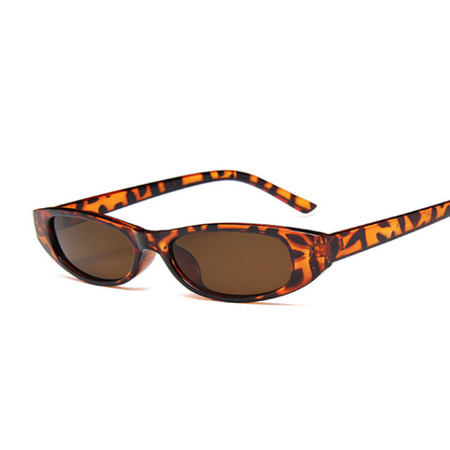Retro Cat Eye Sunglasses Women Vintage Lady Sun Glasses Black Frame-Sunglasses-Arimonz-Leopard-Arimonz