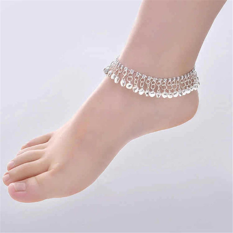 Retro Ethnic Style Beach Anklet Leisure Street Shooting Foot Chain-Jewelries-Arimonz-Arimonz
