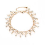 Retro Ethnic Style Beach Anklet Leisure Street Shooting Foot Chain-Jewelries-Arimonz-Gold 1-Arimonz