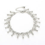 Retro Ethnic Style Beach Anklet Leisure Street Shooting Foot Chain-Jewelries-Arimonz-Silver 1-Arimonz