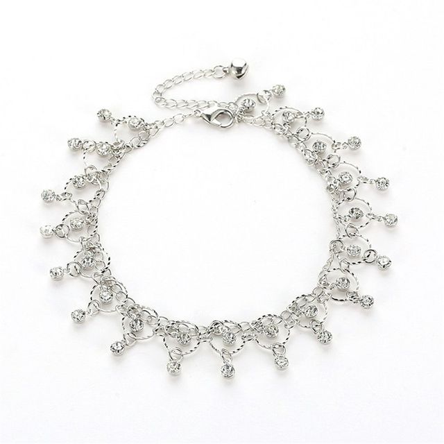 Retro Ethnic Style Beach Anklet Leisure Street Shooting Foot Chain-Jewelries-Arimonz-Silver 1-Arimonz