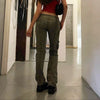 Retro Grunge Cargo Denim Jeans Streetwear Vintage Low Waist Trouser-Straight Jeans-Arimonz-Arimonz