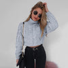 Retro Knitted Turtleneck Pullover-Pullovers-Arimonz-Arimonz