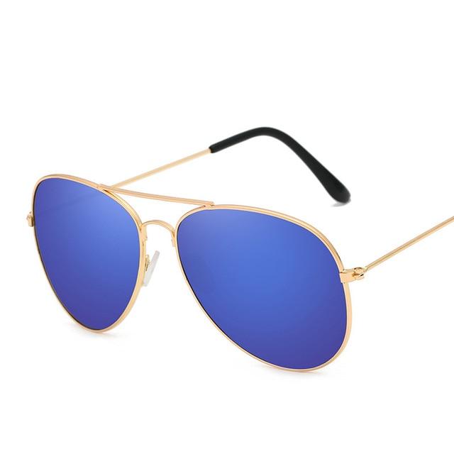 Retro Outdoor Sunglasses-Sunglasses-Arimonz-Gold Blue-Arimonz