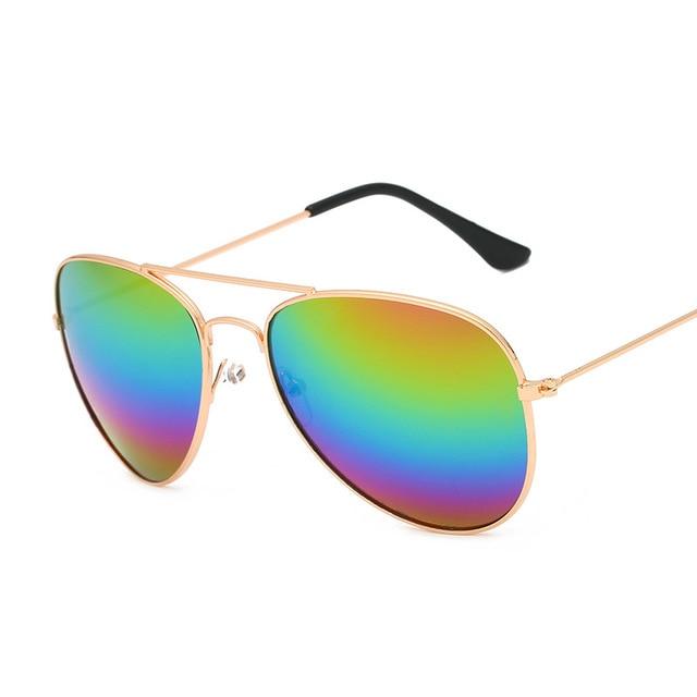 Retro Outdoor Sunglasses-Sunglasses-Arimonz-Gold Colorful-Arimonz