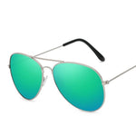 Retro Outdoor Sunglasses-Sunglasses-Arimonz-Silver Green-Arimonz
