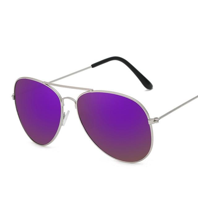 Retro Outdoor Sunglasses-Sunglasses-Arimonz-Silver Purple-Arimonz