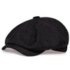 Retro Paperboy Cap-Hats-Arimonz-Black-Arimonz