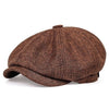 Retro Paperboy Cap-Hats-Arimonz-Brown-Arimonz