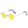 Retro Round Sunglasses for Women Vintage Goggles Style Sunglasses-Sunglasses-Arimonz-Yellow-Arimonz