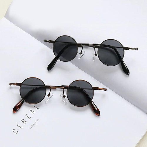 Retro Round Sunglasses for Women Vintage Goggles Style Sunglasses-Sunglasses-Arimonz-Arimonz