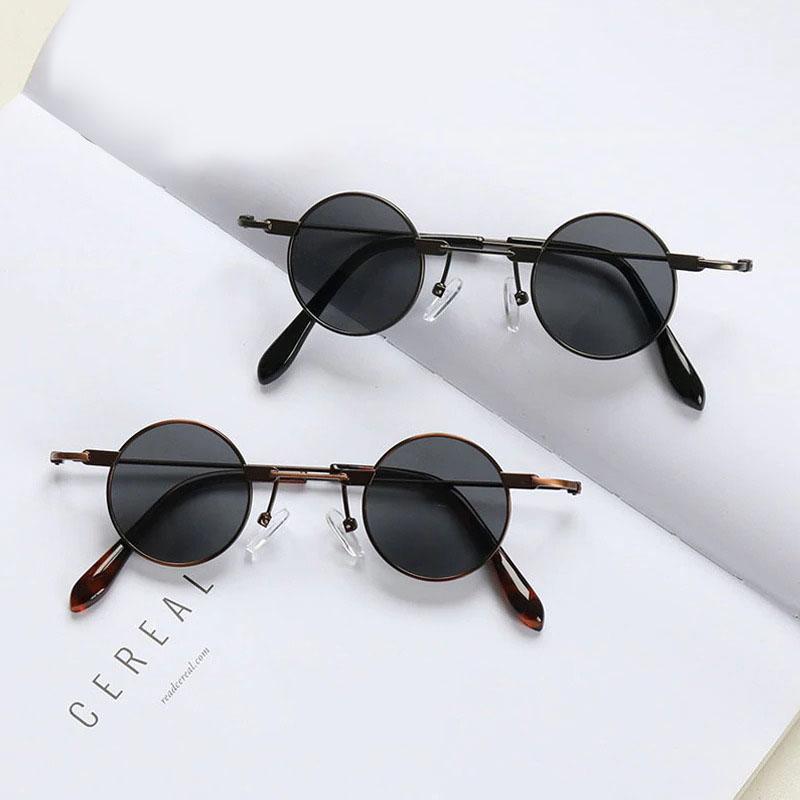 Retro Round Sunglasses for Women Vintage Goggles Style Sunglasses-Sunglasses-Arimonz-Arimonz